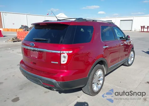 2013 Ford Explorer Limited z USA, uszkodzony, nr VIN 1FM5K7F9XDGA66840